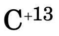 C+13