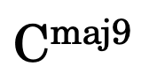 Cmaj9