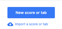 Import a score or tab