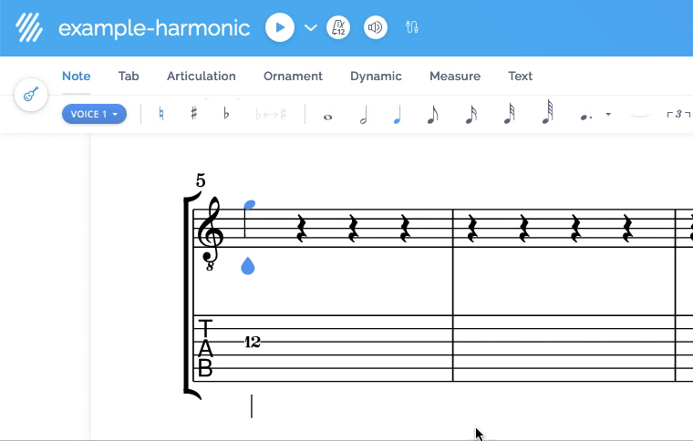 Natural Harmonic, Touching Pitch