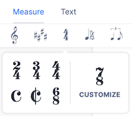 Change time signature
