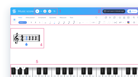 Discover the interface
